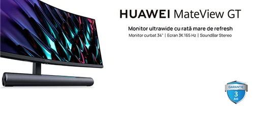 Monitor gaming HUAWEI MateView GT 34