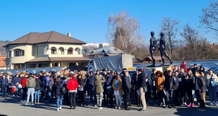 La Câmpulung s-a ajuns cu programările la doua luni Foto - Instituția Prefectului Argeș
