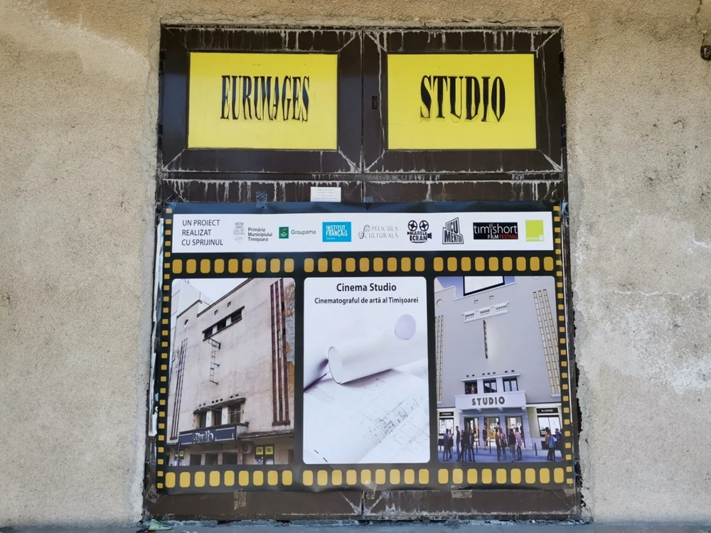 S-a marcat începerea lurărilor de renovare a vechiului cinematograf Studio din Timişoara FOTO Ş.Both