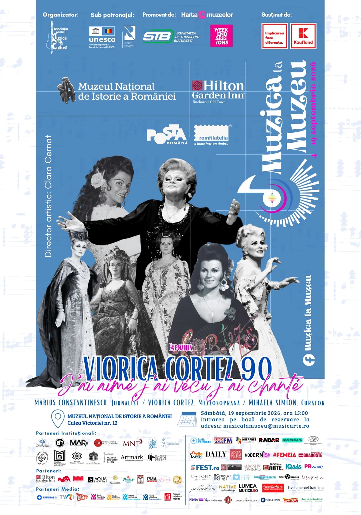 Expoziția aniversară „VIORICA CORTEZ 90”