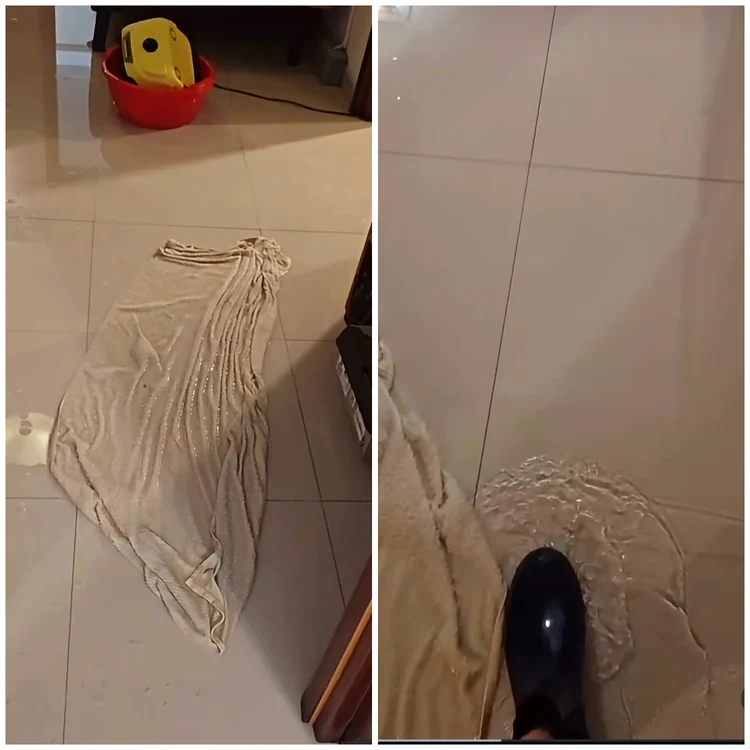 asa Monicăi Davidescu, inundată în urma ploilor abundente/ sursa Instagram