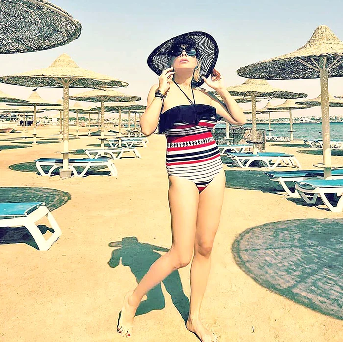 A revăzut Egiptul anul acesta, în aprilie. A stat o săptămână, astfel că a avut timp şi de plajă, şi de excursii