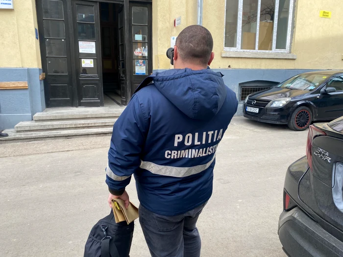 Poliţia Criminalistică SURSĂ FOTO Cristian Hitruc