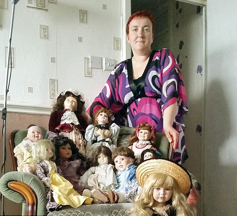 Katrin Reedik, în vârstă de 33 de ani, din Glasgow, vrea să-şi calmeze jucăriile nebune