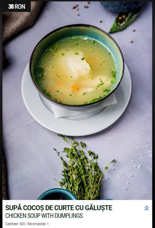 Ciorba costă 38 de lei / foto: csid