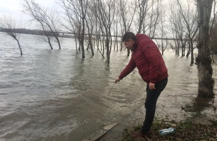 Pista de biciclete a fost amenajată în zona inundabilă