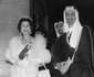 Regina Elisabeta a II a cu Regele Faisal al Arabiei Saudite la Londra în 1967. FOTO: Getty Images
