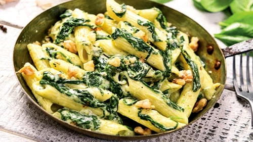 paste cu gorgonzola si spanac jpg