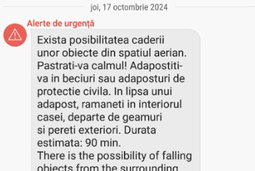 Drone rusești la granița României. Martorii au filmat lumini suspecte pe cerul municipiului Constanța. Două avioane F-16 patrulează în zonă
