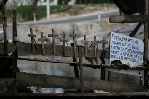 83 de zile de război Ucraina - Rusia Irpin FOTO Gettyimages