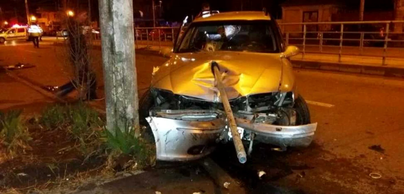 În urma accidentului, nu s-a înregistrat nicio victimă Foto: obiectivbr.ro