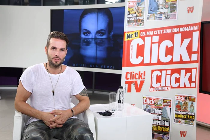 Randi a fost prezent la emisiunea Click! tvFoto Sever Gheorghe