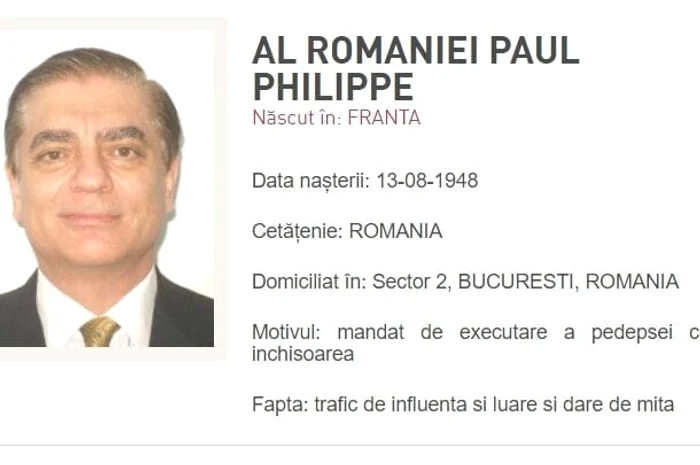 Printul Paul a depus o nouă cerere de eliberare pe cauțiune