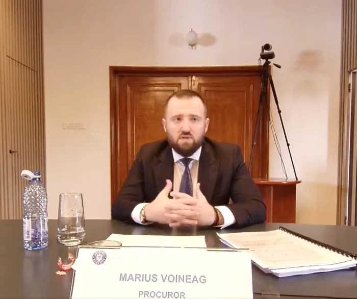 Marius Voineag la interviu. FOTO: captură video Facebook
