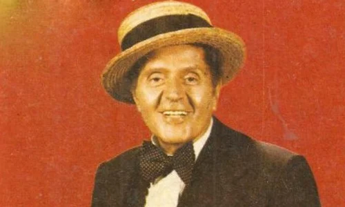 Fotografia lui Gică Petrescu de pe singura sa biografie