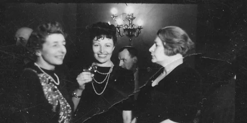 Lena Constante Elena Patrascanu Ana Pauker in background Lucretiu Patrascanu jpg