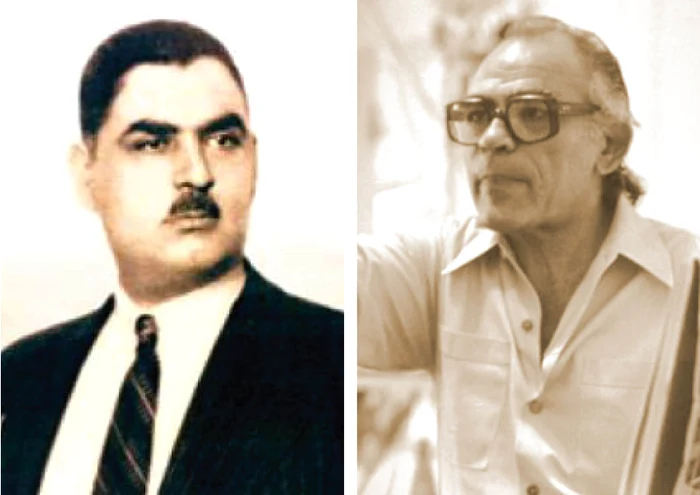 După ce a acceptat cu greu ca fiul său să facă teatru, inginerul Liviu Ciulley (în stânga) a construit pentru fiul său, regizorul Liviu Ciulei, un teatru