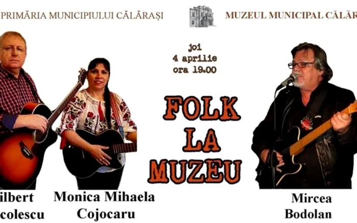 Concert folk la muzeul Municipal FOTO Facebook/Muzeul Municipal