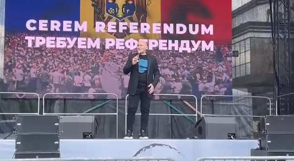 Marcel Pavel, fără public la mitingul organizat de prorușii din Orhei. „Unde sunteți, de ce ați plecat?” VIDEO