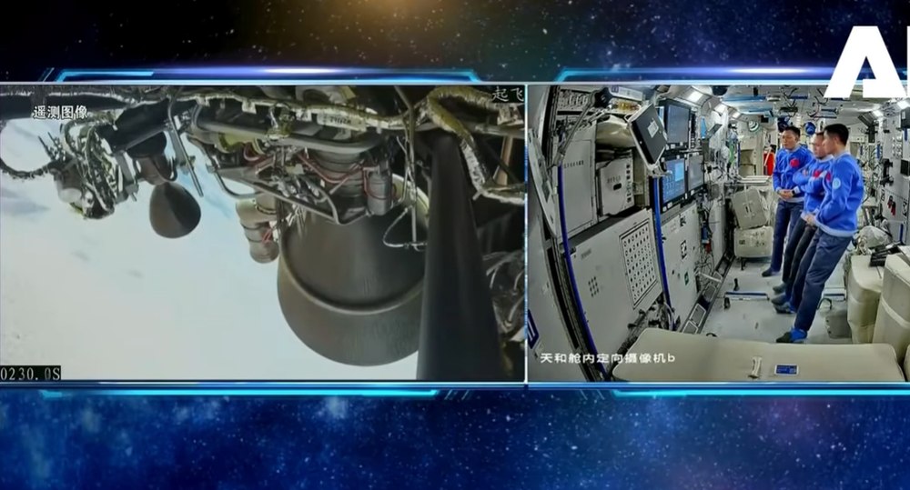 China a lansat un nou vehicul spaţial către astronauţii săi de pe staţia spaţială Tiangong, pentru a le asigura o întoarcere sigură pe Pământ