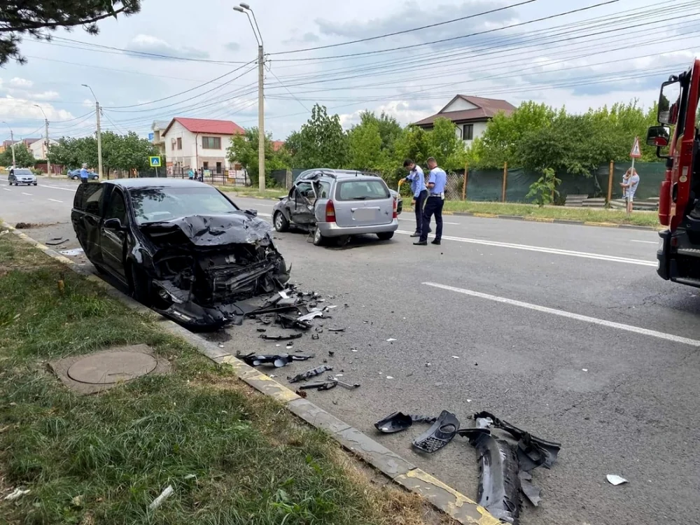 Accident grav la Tecuci. Sursa Foto IPJ Galaţi