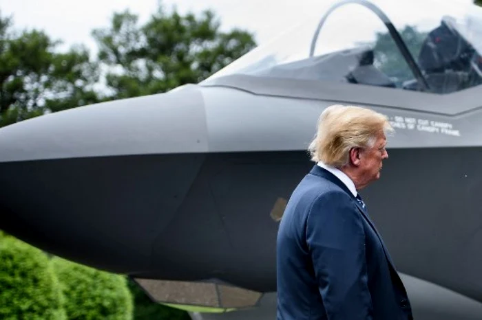 Trump si F-35 FOTO AFP