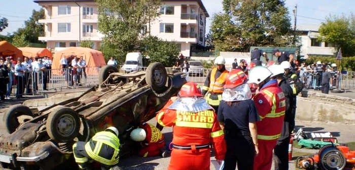 Pompierii, în misiune