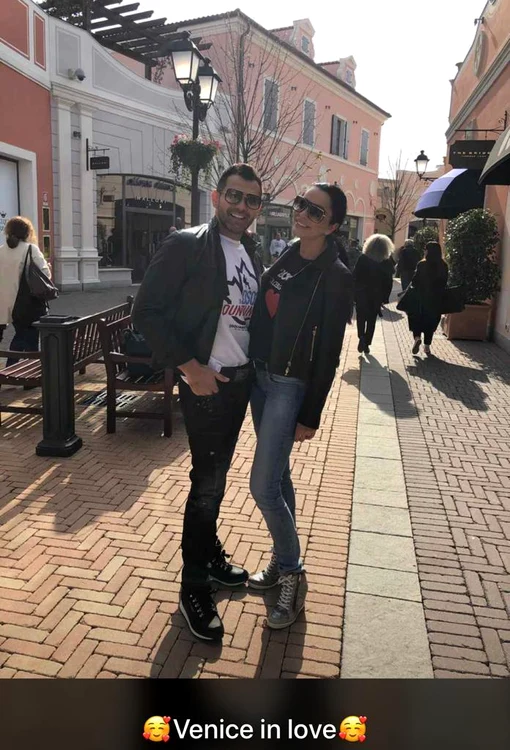 Florin Patramă şi Brigitte Năstase se află la Veneţia 