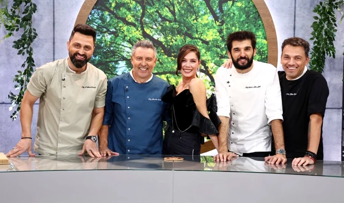 Cei patru jurați de la „Chefi la cuțite”, amenințați de o concurentă / foto: arhiva Click!