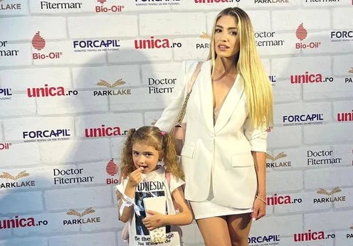 Misty, însoțită de fiica ei party-ul „Unica” / Sursa: Click! 