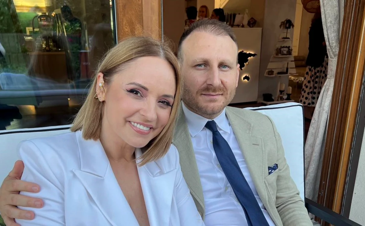 Andreea Marin și iubitul său, Adrian Brâncoveanu