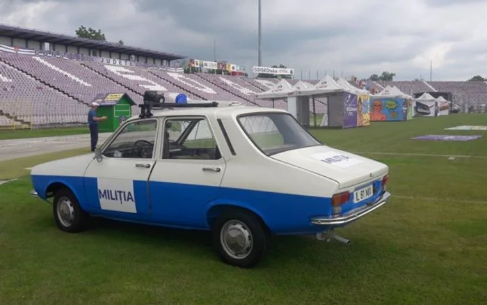 Amenajările de pe stadionul "Dan Păltnişanu" FOTO Ştefan Both