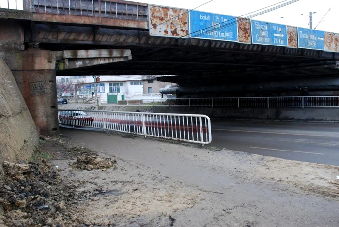Podul urmează să intre în reabilitare FOTO Florentin Coman