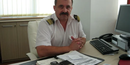 Vlăduţ Brânză, căpitan şef de Port Brăila