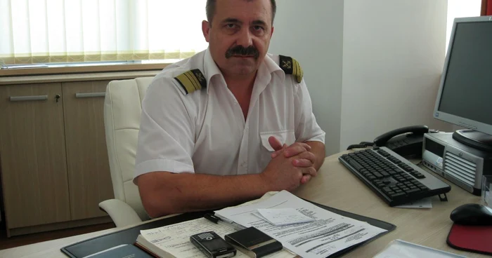 Vlăduţ Brânză, căpitan şef de Port Brăila