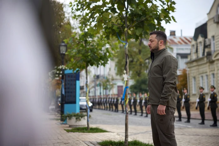 Ziua „apărătorilor şi apărătoarelor” Ucrainei a fost instaurată pe 14 octombrie 2014.