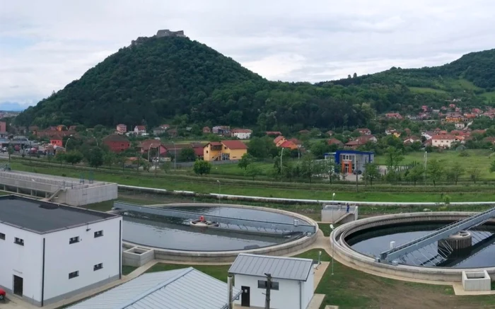 Staţia de epurare a apelor uzate din Deva. Foto: Apa Prod.