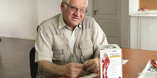Alexandru Marcinschi,câştigătorul colecţiei de DVD-uri "Marilyn Manroe"