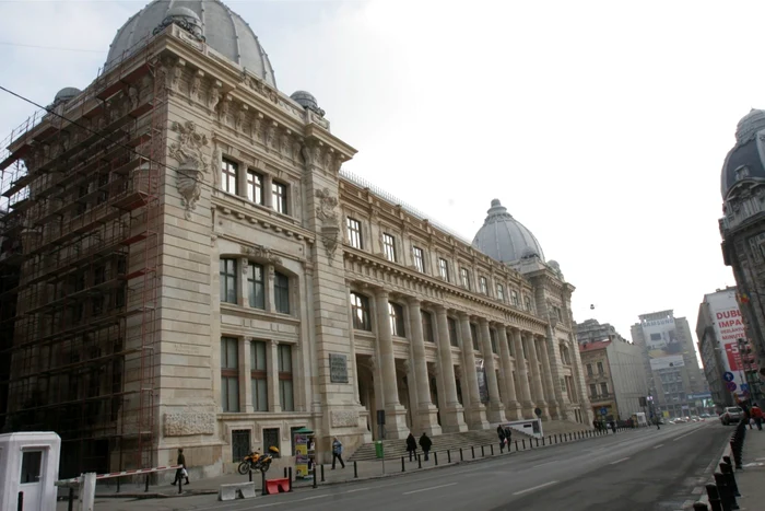 Muzeul Naţional de Istorie a României funcţionează în fostul Palat al Poştelor de pe Calea Victoriei. FOTO Adevărul