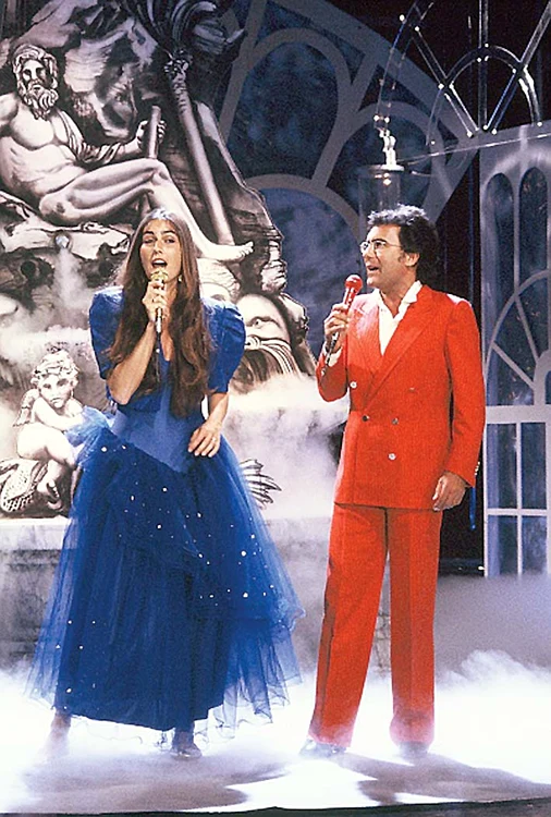 1985. Erau căsătoriţi  şi în mare vogă,  la Sanremo 