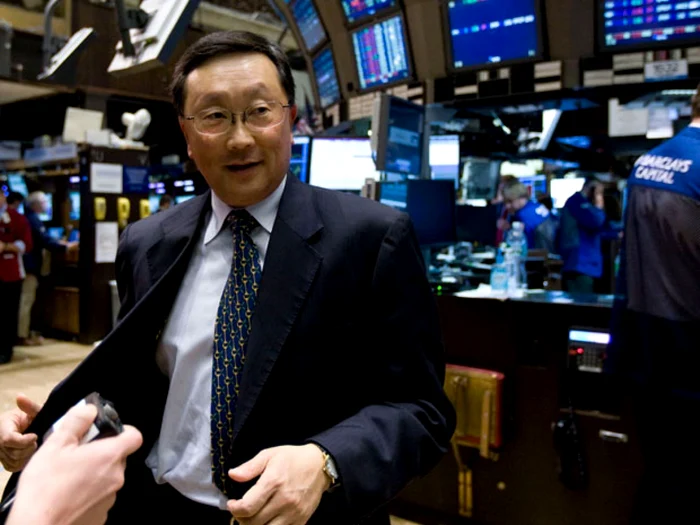 John Chen este directorul interimar al BlackBerry FOTO Global Post