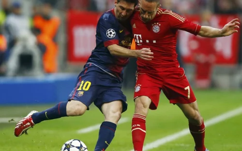 messi si ribery Foto Reuters