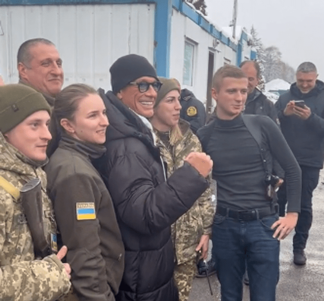 Jean-Claude Van Damme a ajuns în Ucraina: ce mesaj a transmis FOTO, VIDEO