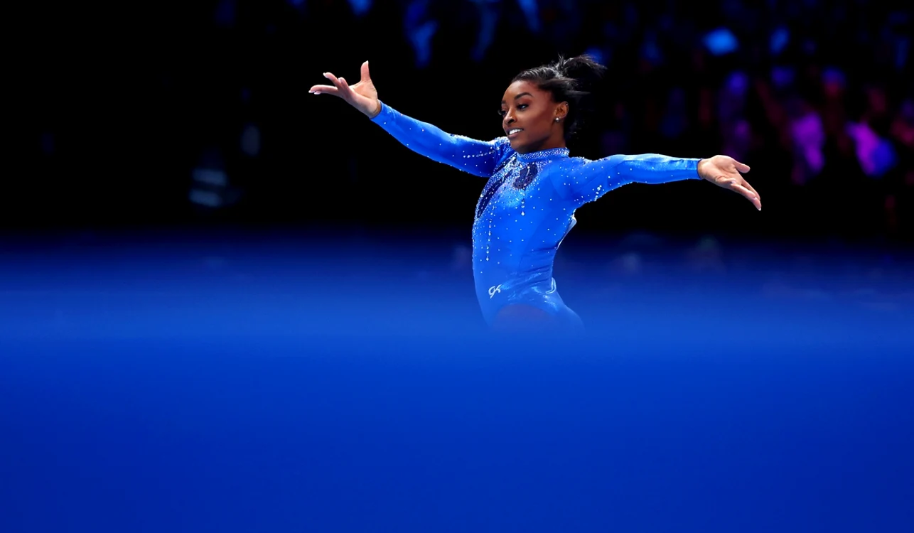 Simone Biles, una dintre cele mai mari gimnaste ale lumii (FOTO: Getty Images)