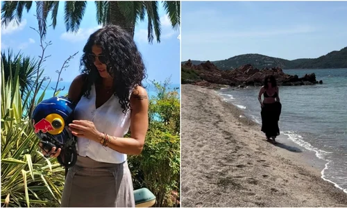 Mihaela Rădulescu s a întors în Italia, unde a murit Felix Baumgartner  FOTO captură Instagrama jpg