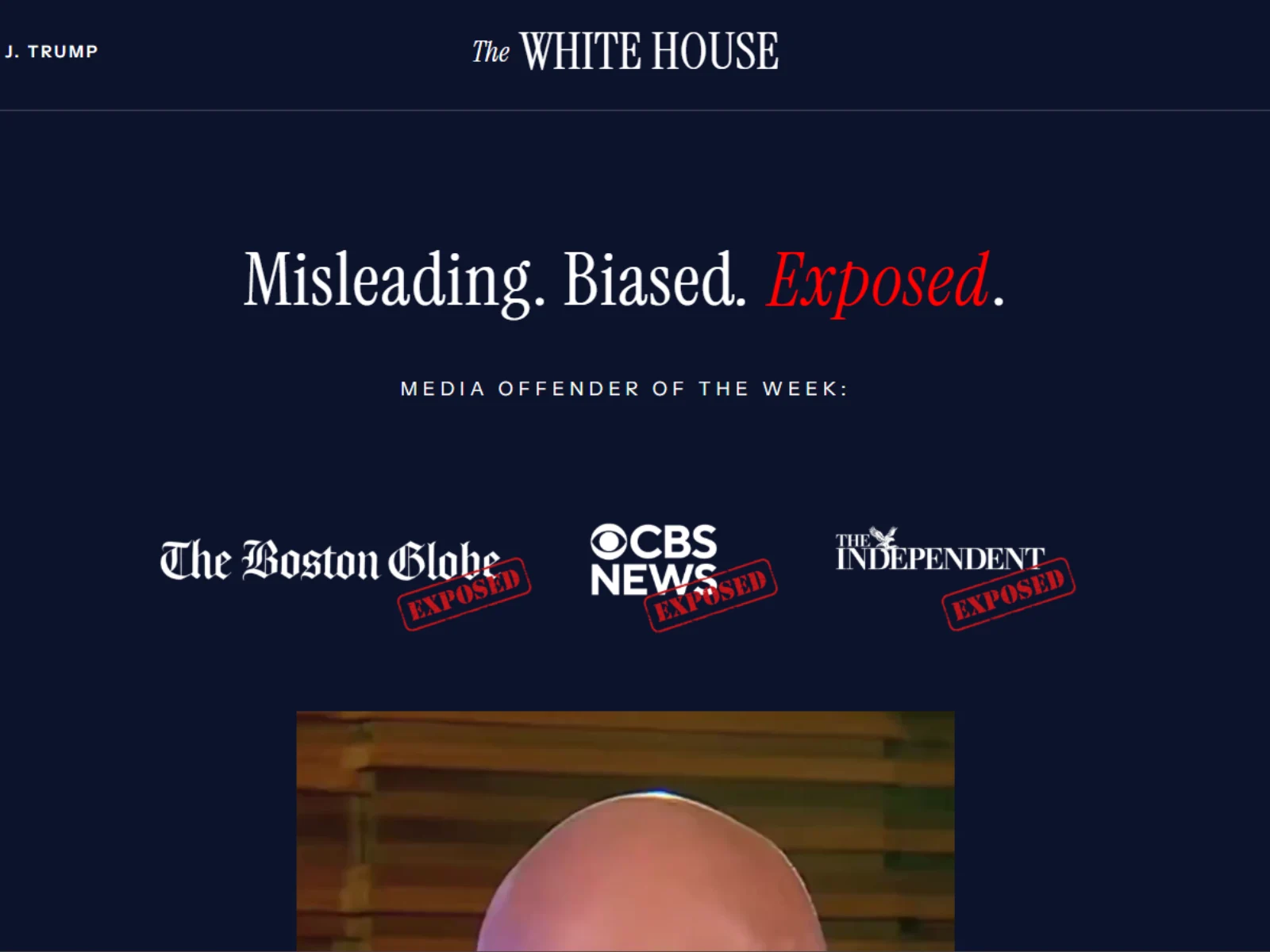 Casa Albă a lansat un site care detectează „știrile false”. Platforma, oprită temporar după ce Fox News a fost inclus în lista „infractorilor”