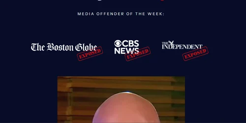 site ul media biased, lansat de casa alba foto captura site png