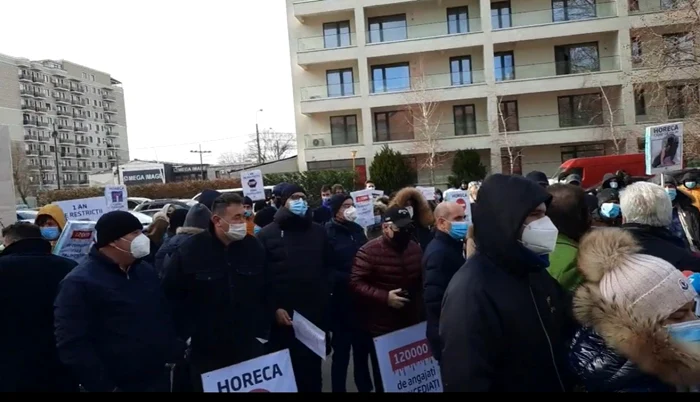 Proteste ale sectorului HORECA