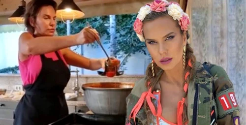 Anna Lesko este foarte atentă la alimentație, fiind și o bună gospodină