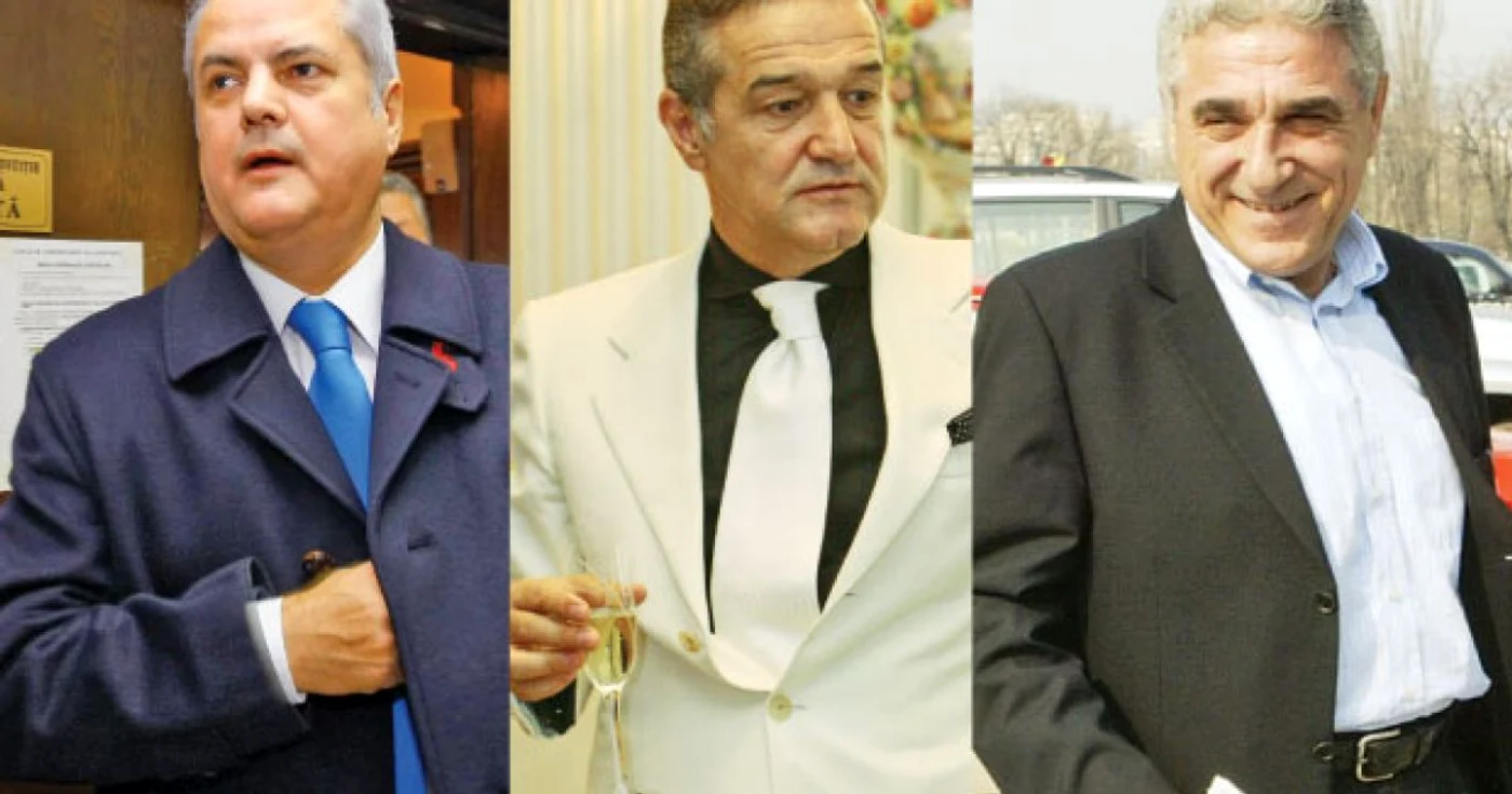 Adrian Năstase, Gigi Becali, Ioan Becali 